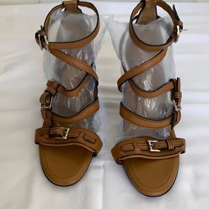 Tod’s Italian Leather High Heel Sandals